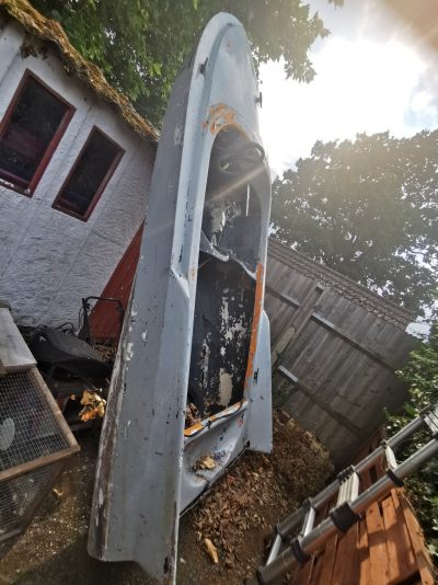 Unfinished boat project 50/60s Microplas